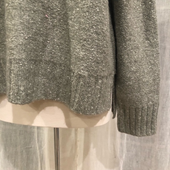 3/$30 H&M chunky fisherman sweater extra warm heather grey large - Picture 5 of 11